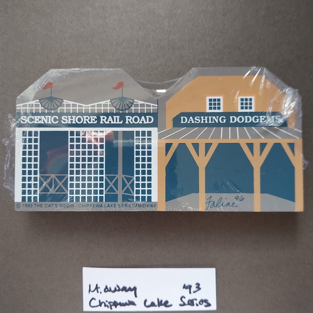 2 items - Chippewa Lake Series, Cat's Meow Village